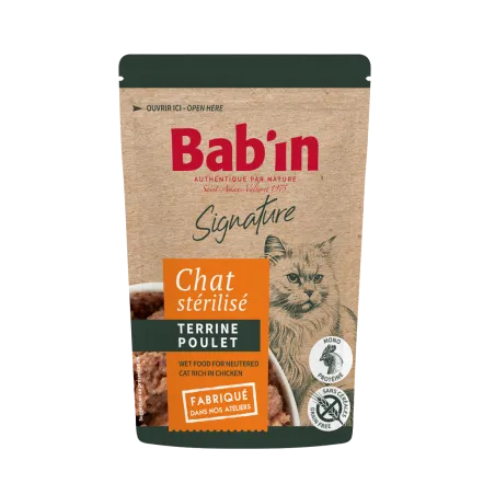 Terrine Chat - Poulet