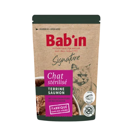 Terrine Chat - Saumon
